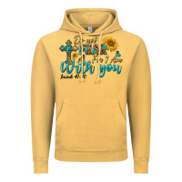 Vintage Mustard do not fear for i am with you Vintage Hoodie - BundleAndBundleShop