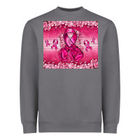 Storm Breast Cancer with boxing gloves Heavyweight Sweatshirt - NancyCooperArtShop