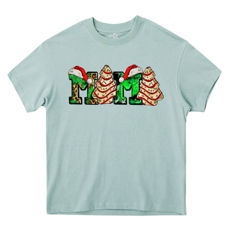 Mama With Christmas Tree Cake Ado Heavy Core Tee by AdoDesignShop | Teevron
