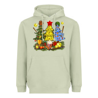 Matcha christmas with softball trees bbs Heavyweight Hoodie - BundleAndBundleShop