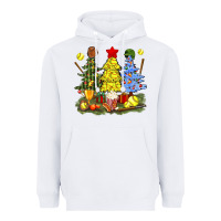 White christmas with softball trees bbs Heavyweight Hoodie - BundleAndBundleShop