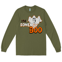 Army Green I'm Someone's Boo Halloween Long Sleeve Tee - Bettercallsaul