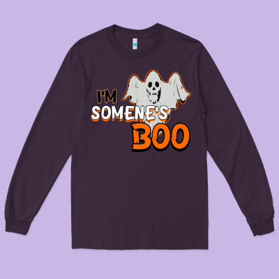 I'm Someone's Boo Halloween Long Sleeve Tee Designed By Bettercallsaul