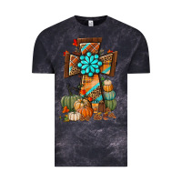 Cloud Black fall cross Vintage Tee - BundleAndBundleShop