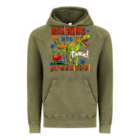 Vintage Olive roaring into preschool Vintage Hoodie - BundleAndBundleShop