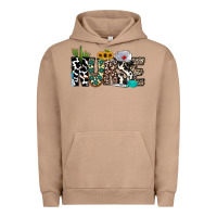 Pigment Burro nurse leopard and cowhide Urban Hoodie - CowhideDigitalArt