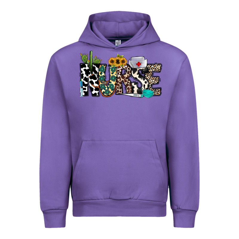 Nurse Leopard And Cowhide Urban Hoodie by CowhideDigitalArt | Teevron