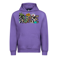 Tulip nurse leopard and cowhide Urban Hoodie - CowhideDigitalArt