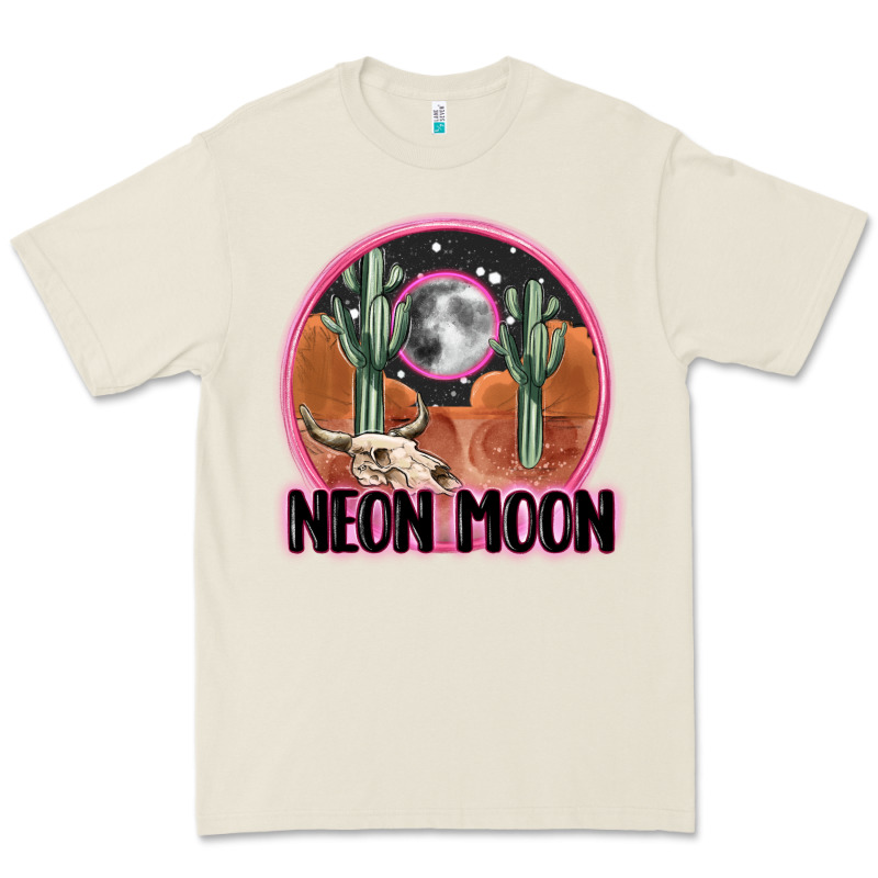 Neon Moon Premium Tee by MaliasSmallBusiness | Teevron