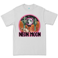 Dove Grey neon moon Premium Tee - MaliasSmallBusiness
