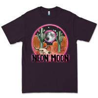 Plum neon moon Premium Tee - MaliasSmallBusiness