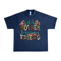 Navy first my mother forever my friend Urban Heavy Tee - LillyAllenDesigns