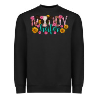 Black Moody Heifer Mother's Day Heavyweight Sweatshirt - texasbilliewilder