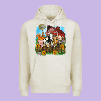 Farm Life Olivia Premium Hoodie Designed By Oliviacreatesart
