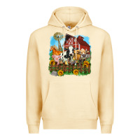 Pina Colada farm life olivia Premium Hoodie - OliviaCreatesArt