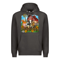 Smoke farm life olivia Premium Hoodie - OliviaCreatesArt