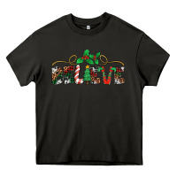 Asphalt believe santa claus christmas Heavy Core Tee - Jasminsmagicworld