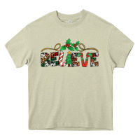 Mossy believe santa claus christmas Heavy Core Tee - Jasminsmagicworld