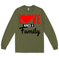 Army Green family love Long Sleeve Tee - Bettercallsaul