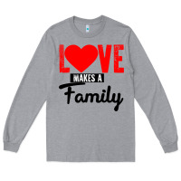 Heather Grey family love Long Sleeve Tee - Bettercallsaul