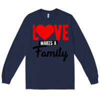 Navy family love Long Sleeve Tee - Bettercallsaul