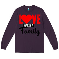 Plum family love Long Sleeve Tee - Bettercallsaul