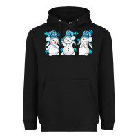 Black snowman winter bbs Heavyweight Hoodie - BundleAndBundleShop