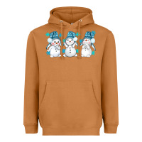 Meerkat snowman winter bbs Heavyweight Hoodie - BundleAndBundleShop