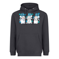 Smoke snowman winter bbs Heavyweight Hoodie - BundleAndBundleShop