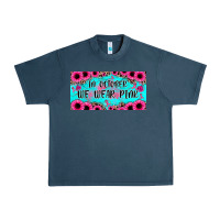 Midnight Navy in october we wear pink Urban Heavy Tee - JahusDesignShop