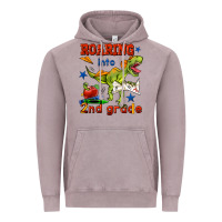 Vintage Zinc roaring into 2nd grade Vintage Hoodie - BundleAndBundleShop
