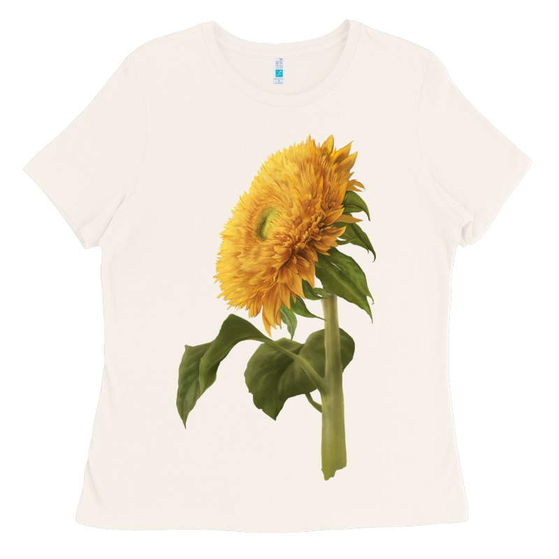 Teddy Bear Sunflower Ladies Tee by LillyAllenDesigns | Teevron