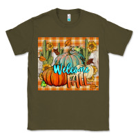 Army Green welcome fall tumbler Classic Tee - BundleAndBundleShop