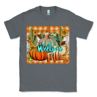 Charcoal Heather welcome fall tumbler Classic Tee - BundleAndBundleShop