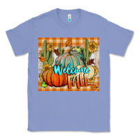 Colony Blue welcome fall tumbler Classic Tee - BundleAndBundleShop
