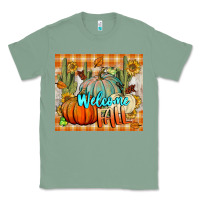 Sage welcome fall tumbler Classic Tee - BundleAndBundleShop