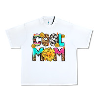 White cool mom Urban Heavy Tee - LillyAllenDesigns