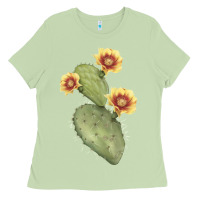 Matcha opuntia phaeacantha Ladies Tee - LillyAllenDesigns