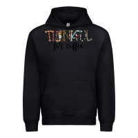 Black thankful for coffee Urban Hoodie - CowhideDigitalArt