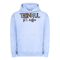 Pigment Grape Ice thankful for coffee Urban Hoodie - CowhideDigitalArt