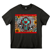 Asphalt Christmas cross Heavy Core Tee - Jasminsmagicworld