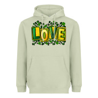 Matcha St. Patrick's Day love Heavyweight Hoodie - FaDigitalArtStudio