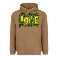 Toasted Coconut St. Patrick's Day love Heavyweight Hoodie - FaDigitalArtStudio