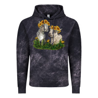 Cloud Black baby goats Vintage Hoodie - RanaPortraitStore