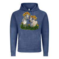 Vintage Denim baby goats Vintage Hoodie - RanaPortraitStore