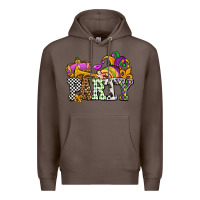 Coffee mardi gras  party olivia Premium Hoodie - OliviaCreatesArt