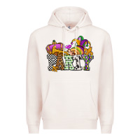 Pale Pink mardi gras  party olivia Premium Hoodie - OliviaCreatesArt