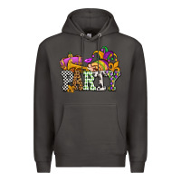 Smoke mardi gras  party olivia Premium Hoodie - OliviaCreatesArt