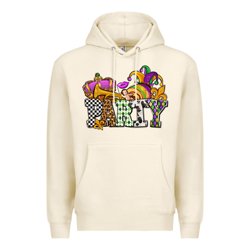 Mardi Gras  Party Olivia Premium Hoodie by OliviaCreatesArt | Teevron