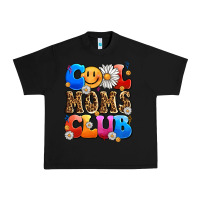 Black cool moms club Urban Heavy Tee - LillyAllenDesigns